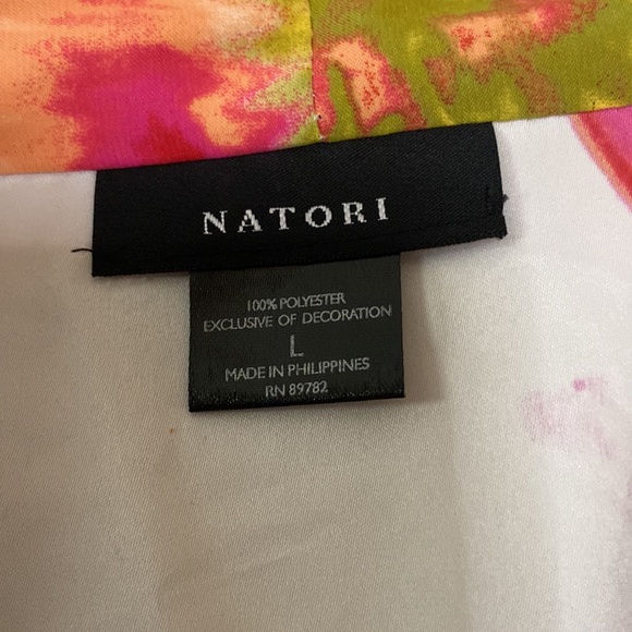 Natori colorful patterned robe - Picture 3 of 9